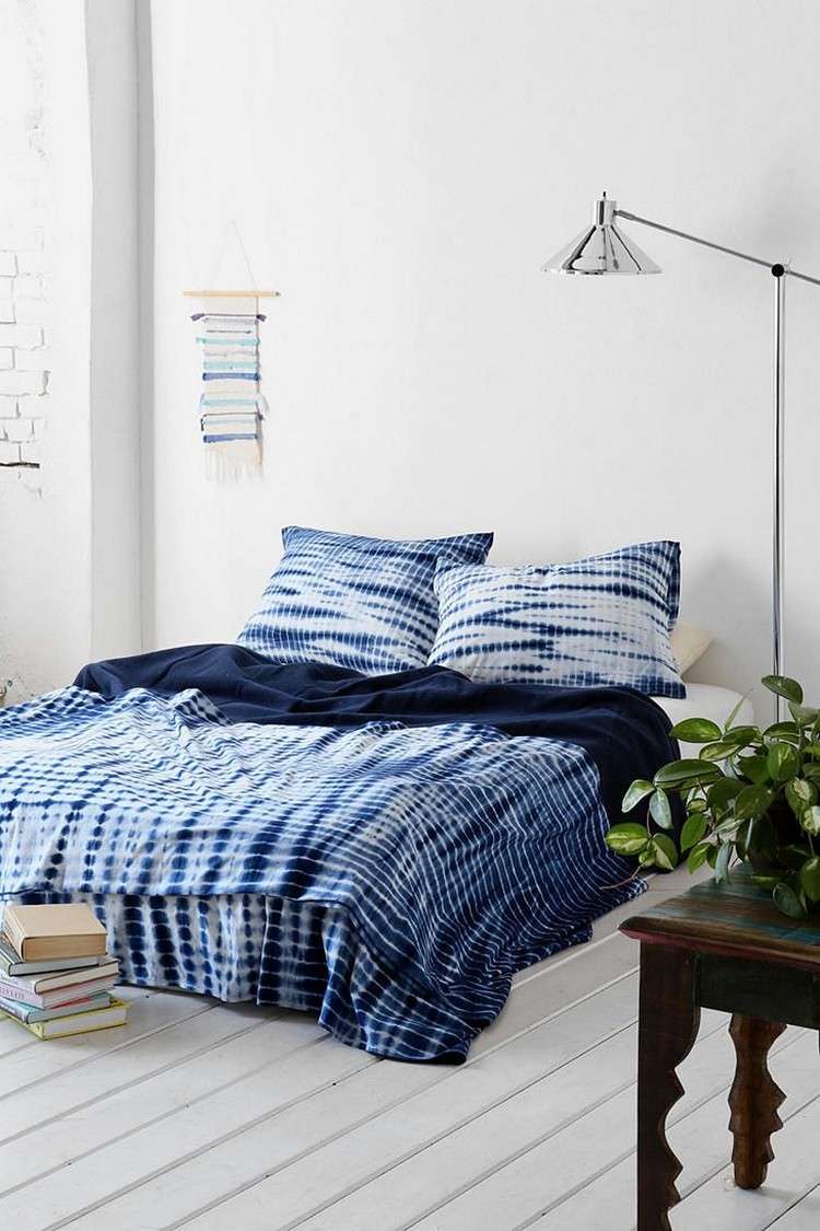 textilfärgning-idéer-shibori-mönster-sovrum-sängkläder