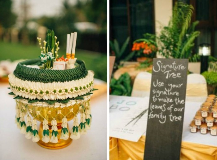 Bröllop-tårta-gäst-bord-med-favörer