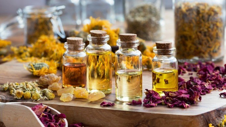 eteriska oljor recept för diffus aromaterapi gynnar hälsan