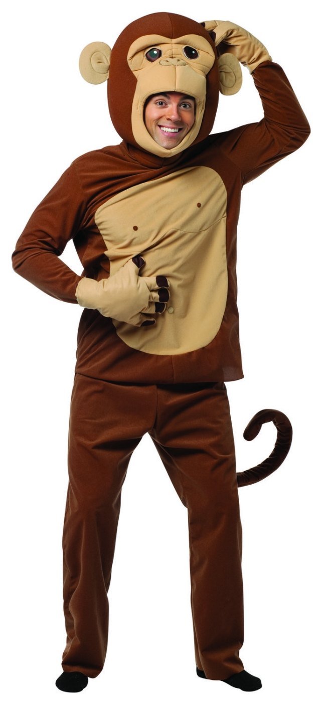 Monkey costume original ideas-universellt mångsidig-applicerbar