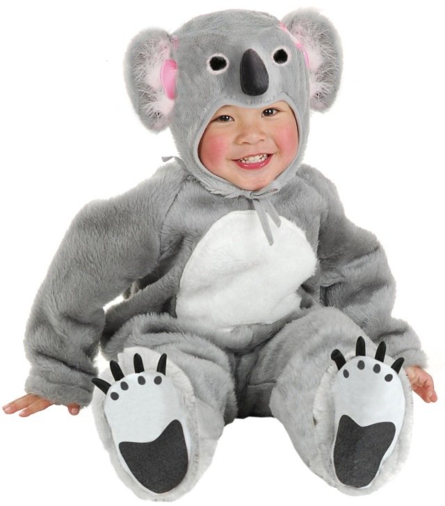 söta baby koala billiga karneval kostym idéer