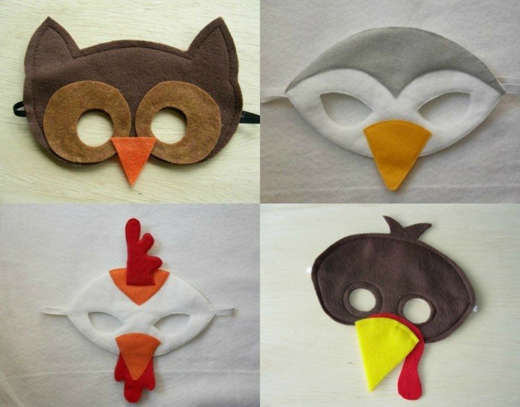 djurmasker-tinker-filt-karneval-masker-sy-fågel-uggla-kyckling-mås-sparv