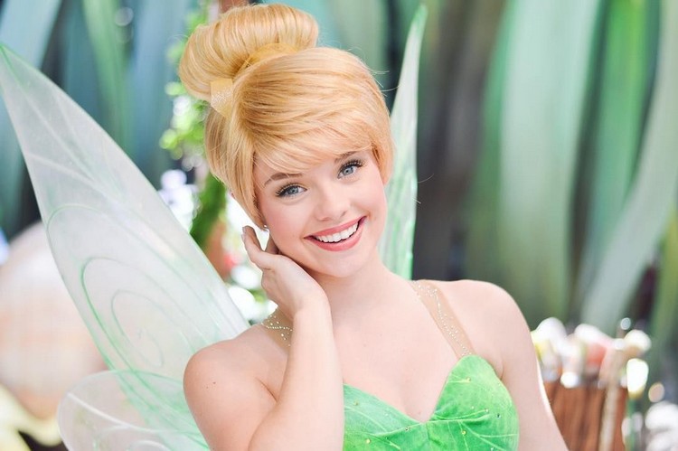 Disney Halloween -kostymidéer gör Tinkerbell -frisyr själv