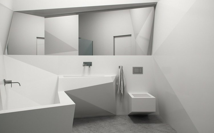ovanlig-möbler-vit-badrum-dekonstruktivism-handfat-badkar