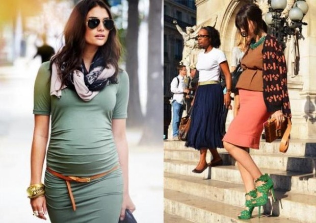 kvinnor gravid-snygga kläder för hårfrisyrer