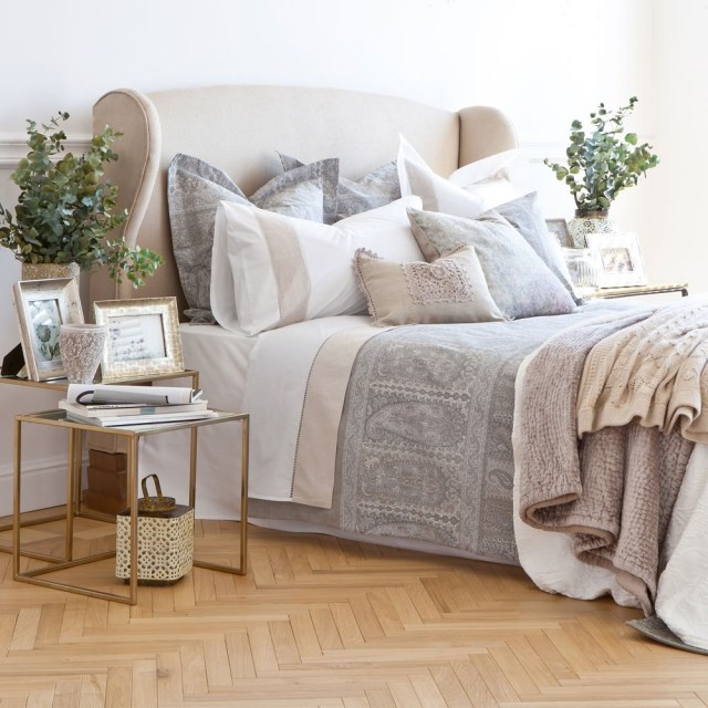 sängkläder tips för att samordna sovrum-kudde-filt