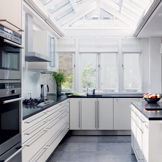 Tips idéer köksfönster takfönster sluttande tak soligt kök