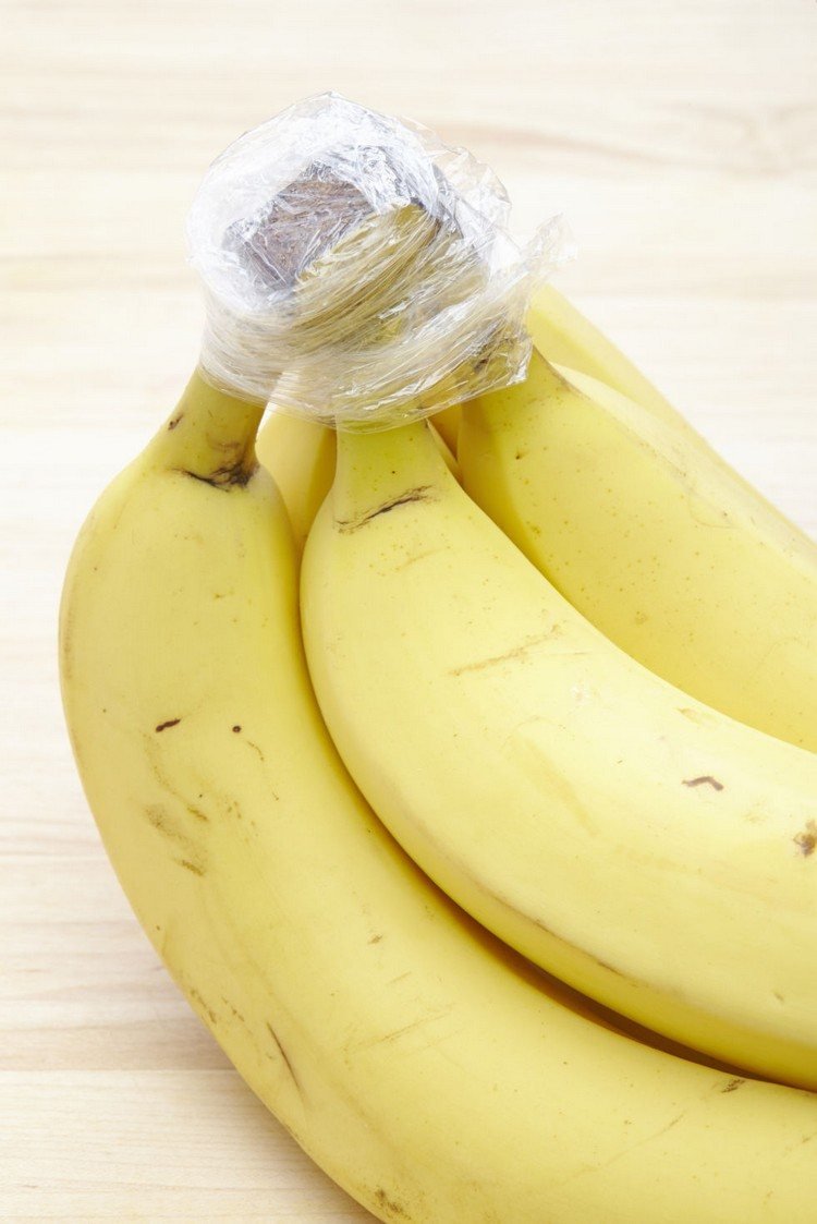 Tips och tricks för hushållsinpackning av bananer-filmfilmstammar