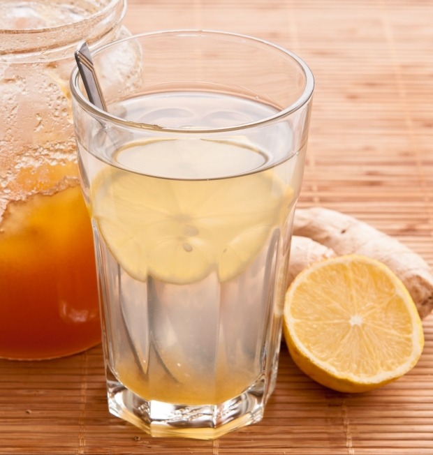Ingefära te med citron honung kropp detox tips