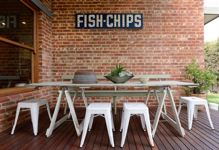 idéer-matplats-design-utomhus-set-ottoman-vit-trä bordsbänk