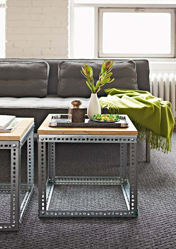 industriell look vägghylla bygg själv designidéer