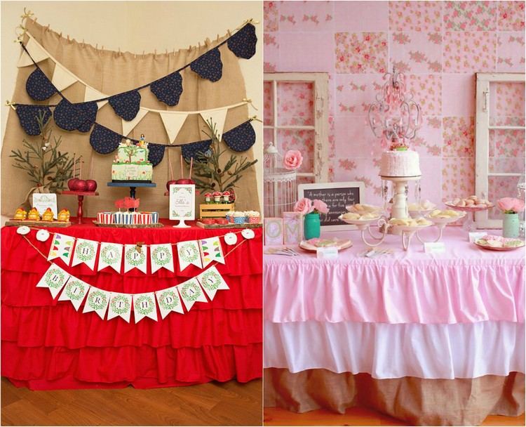 bordsduk-nära-idéer-rusande-fest-dekoration-röd-rosa-barn
