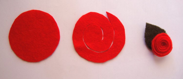 ros-filt-tinker-själv-klipp-ut-röd-spiral