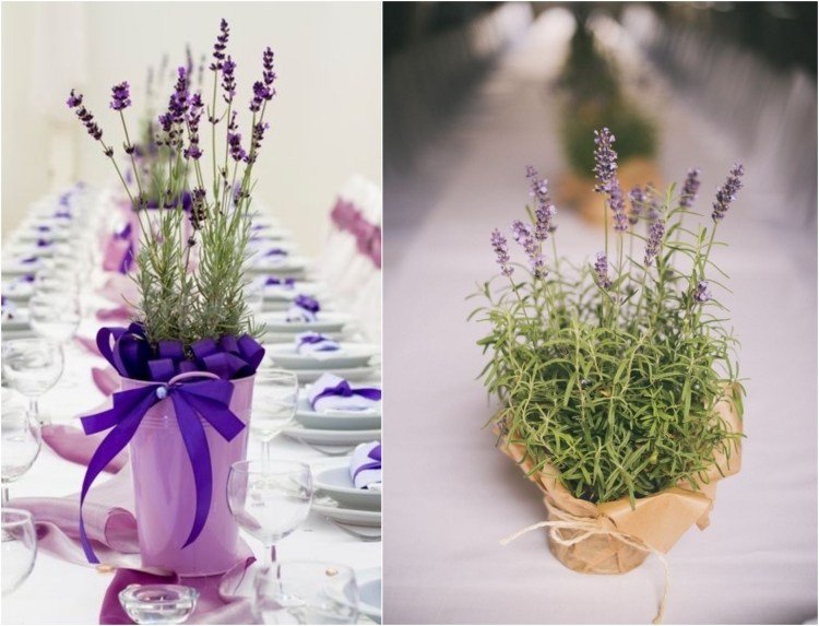bordsdekoration-lavendel-violett-band-hink-bord