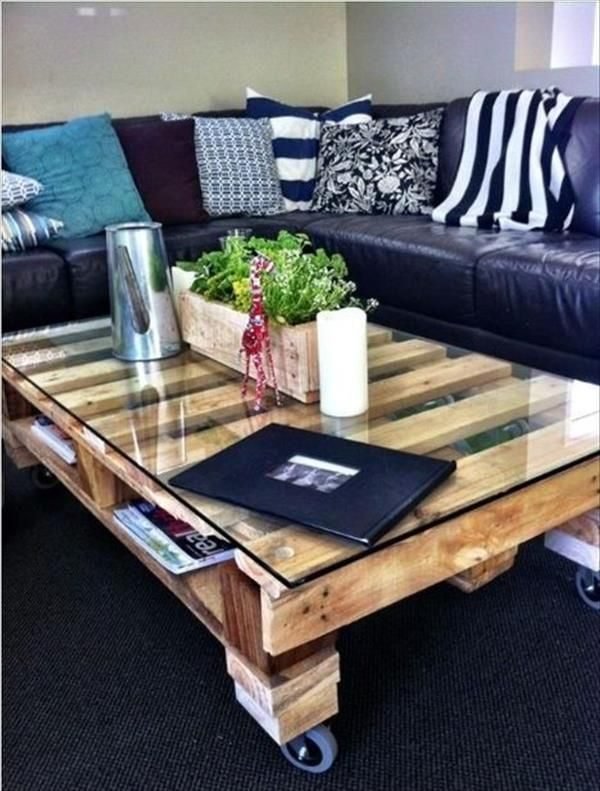 palett soffbord vardagsrum design