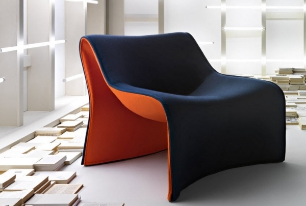 Jehs Laub-Design fåtölj-polyestermöbler