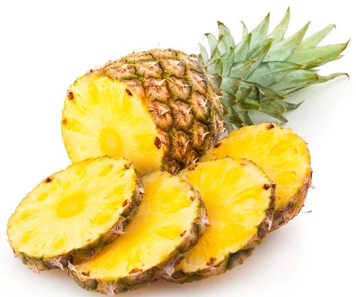 Ananas ikääntymisen estämiseksi