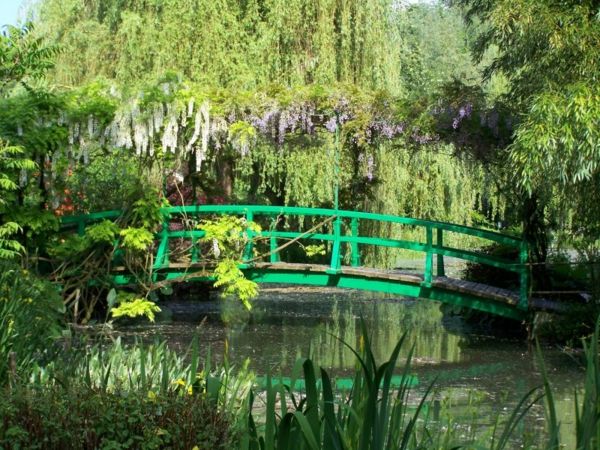 botaniska trädgården-Monet