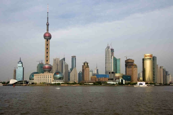 Shanghai China View Skyline