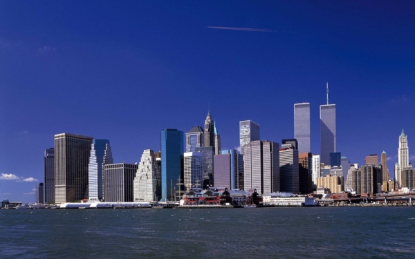 New York USA Skyline View