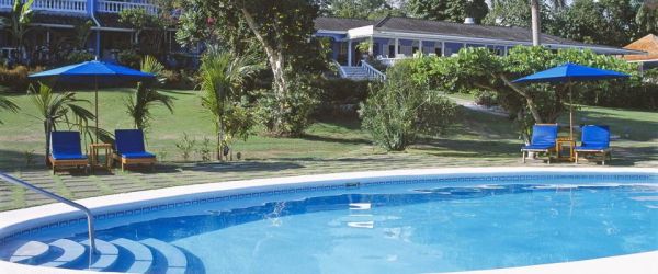 Pool Utomhus Lyxigt Resott Modernt hotell Lyxiga Jamaica Inn -resmål
