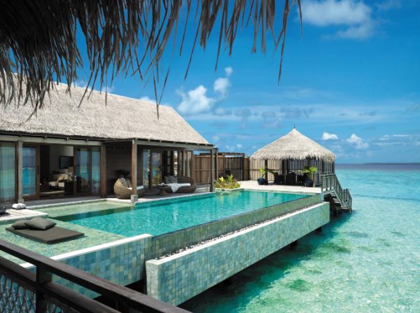 Hotellpooler Design Mosaic Tiles-Shangri La Villingili-Resort Spa-Wellness Maldivian Islands