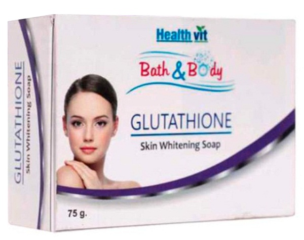Healthvit Bath and Body Glutathione Skin Whitening Soap