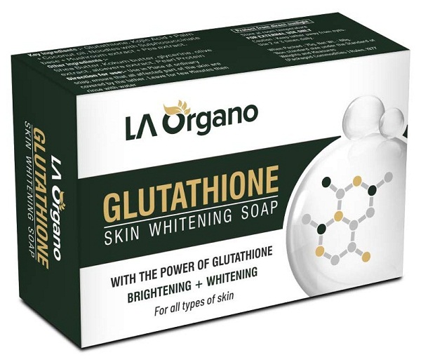 LA Organo Glutathione Skin Whitening and Brightening Soap