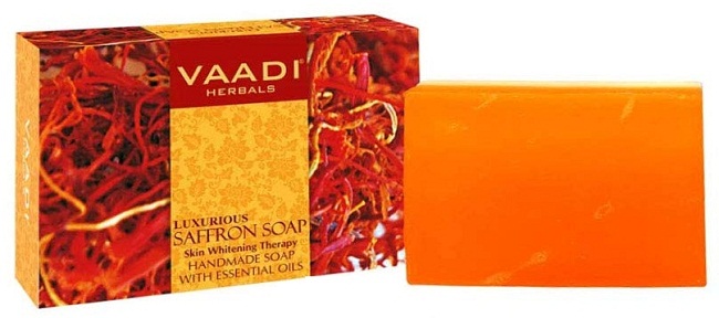 Vaadi Herbals Luxurious Saffron Skin Whitening Therapy Soap