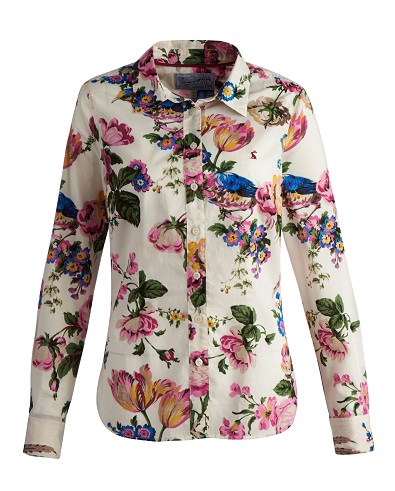 Βαμβακερό πουκάμισο σε Floral Print