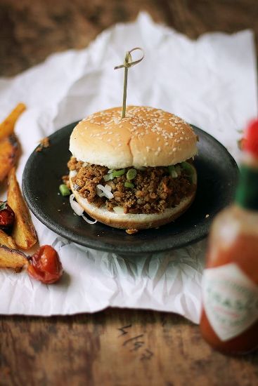 Muslimiruoan resepti Kheema pao