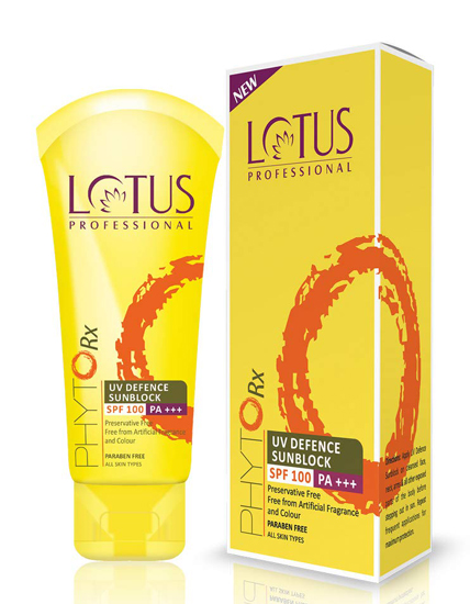 Lotus Professional Phytorx UV Defense Sunblock Spf 100