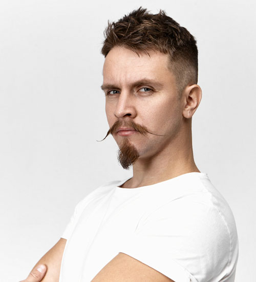 Hipster italialainen kampaus