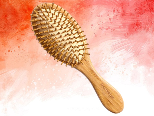 Healifty Handle Hair Comb Μασάζ Χτένα Ξύλινα Τρίχες