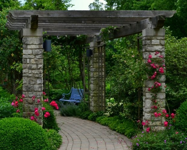 Caracalla klätterväxter vackra designidéer pergola