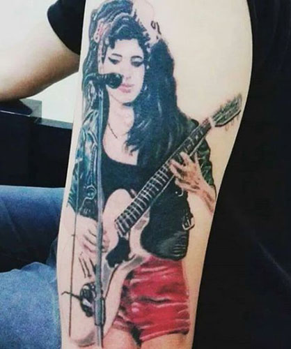 Σχέδια τατουάζ Amy Winehouse 3