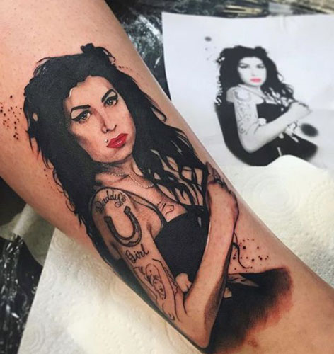 Σχέδια τατουάζ Amy Winehouse 5
