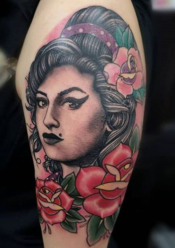 Σχέδια τατουάζ Amy Winehouse 9