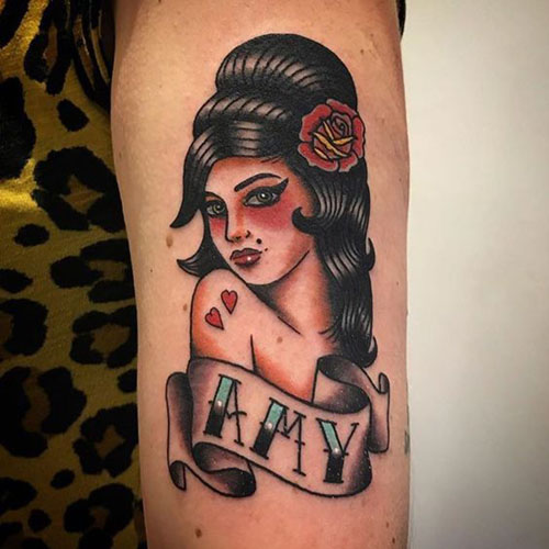 Σχέδια τατουάζ Amy Winehouse 11