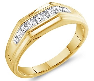 Διαμαντένια γαμήλια δαχτυλίδια για άνδρες