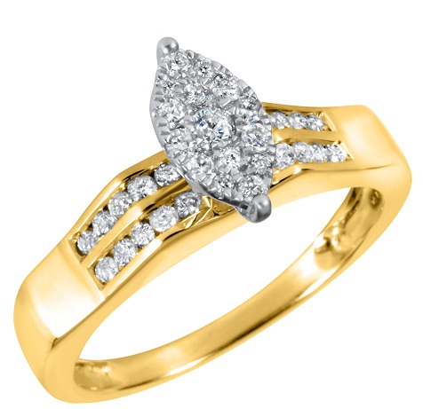 Μαργαριτάρι χρυσό δαχτυλίδι για γυναίκες