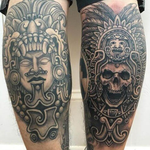 Τα καλύτερα σχέδια τατουάζ Aztec 9