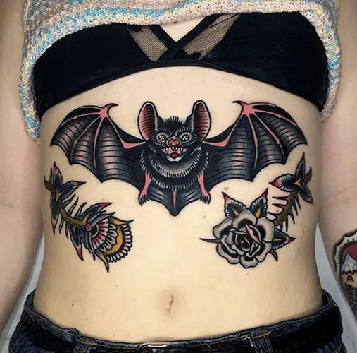 Bat Tattoo mallit ja kuvat 1