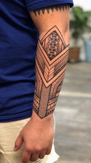 Hullu Tribal Arm Tatuoinnit 5