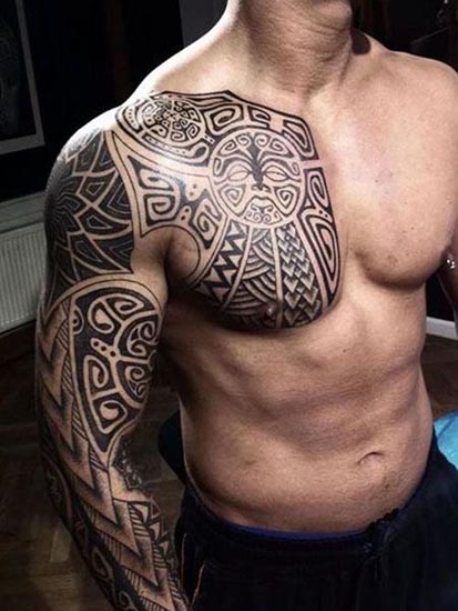 Hullu Tribal Arm Tatuoinnit 10