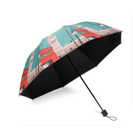 Γυναικείες πτυσσόμενες ομπρέλες British Style