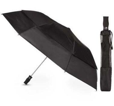Μαύρες πτυσσόμενες ομπρέλες