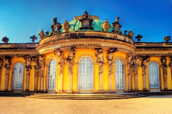 Sanssoucin palatsi Saksan parhaat matkailukohteet
