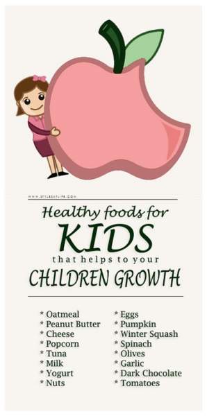 Terveellistä ruokaa lapsille