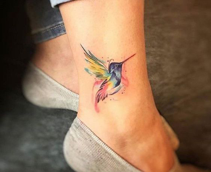 Σχέδια τατουάζ Hummingbird 1